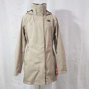 the north face laney ii trench raincoat